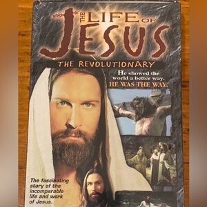 NWT sealed box set The Life of Jesus The Revolutionary VHS NIB